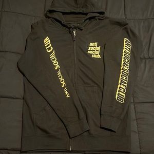 AntiSocialSocialClub zip up